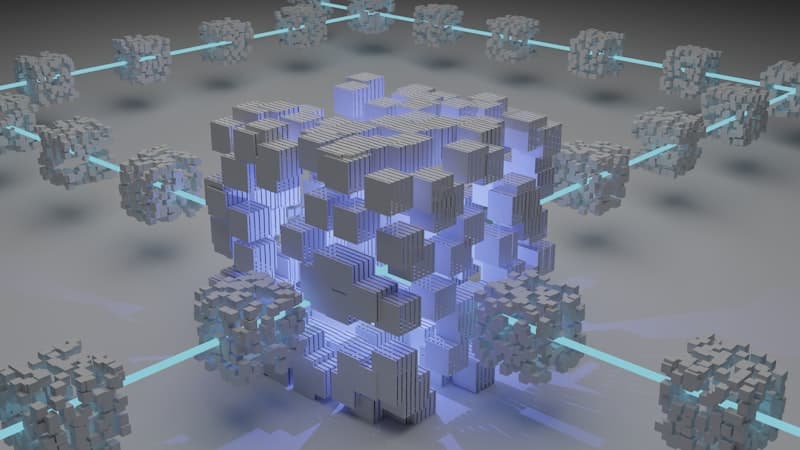 Cryptocurrency data on a screen
