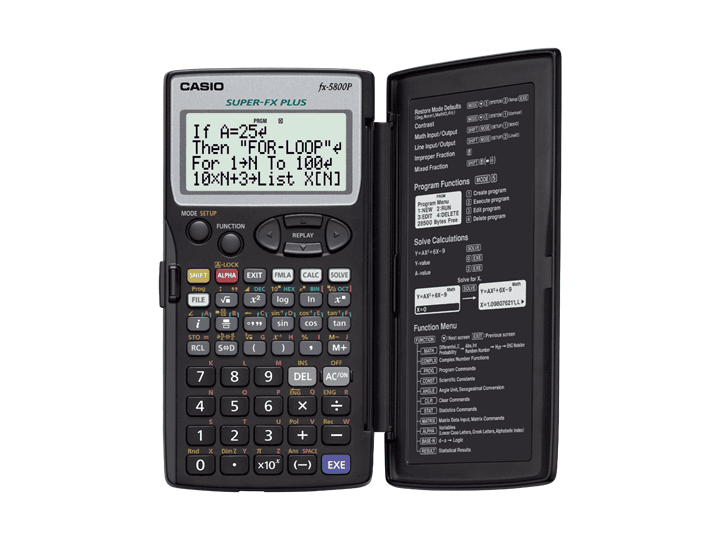 Casio FX-5800P programmable calculator